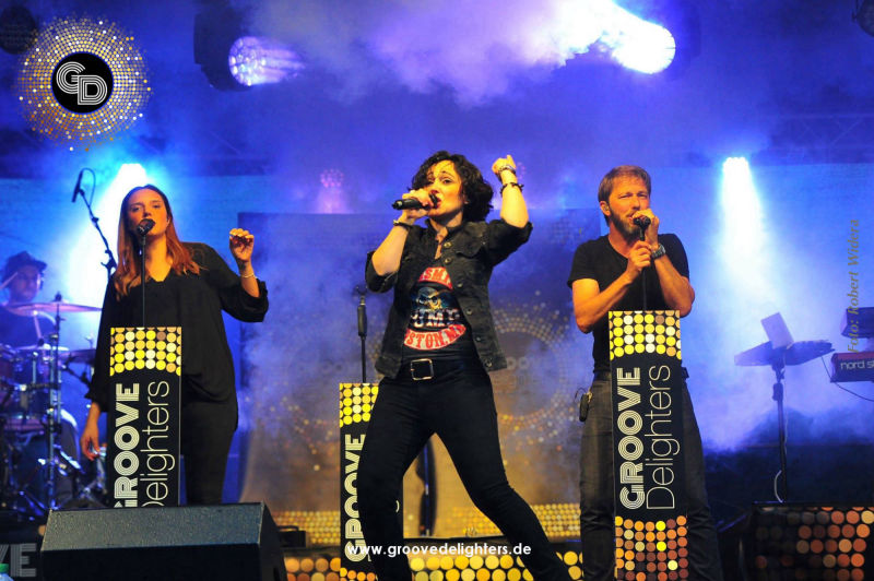 Sylvia Gonzalez Bolivar with GROOVE Delighters in Essen, June 2018