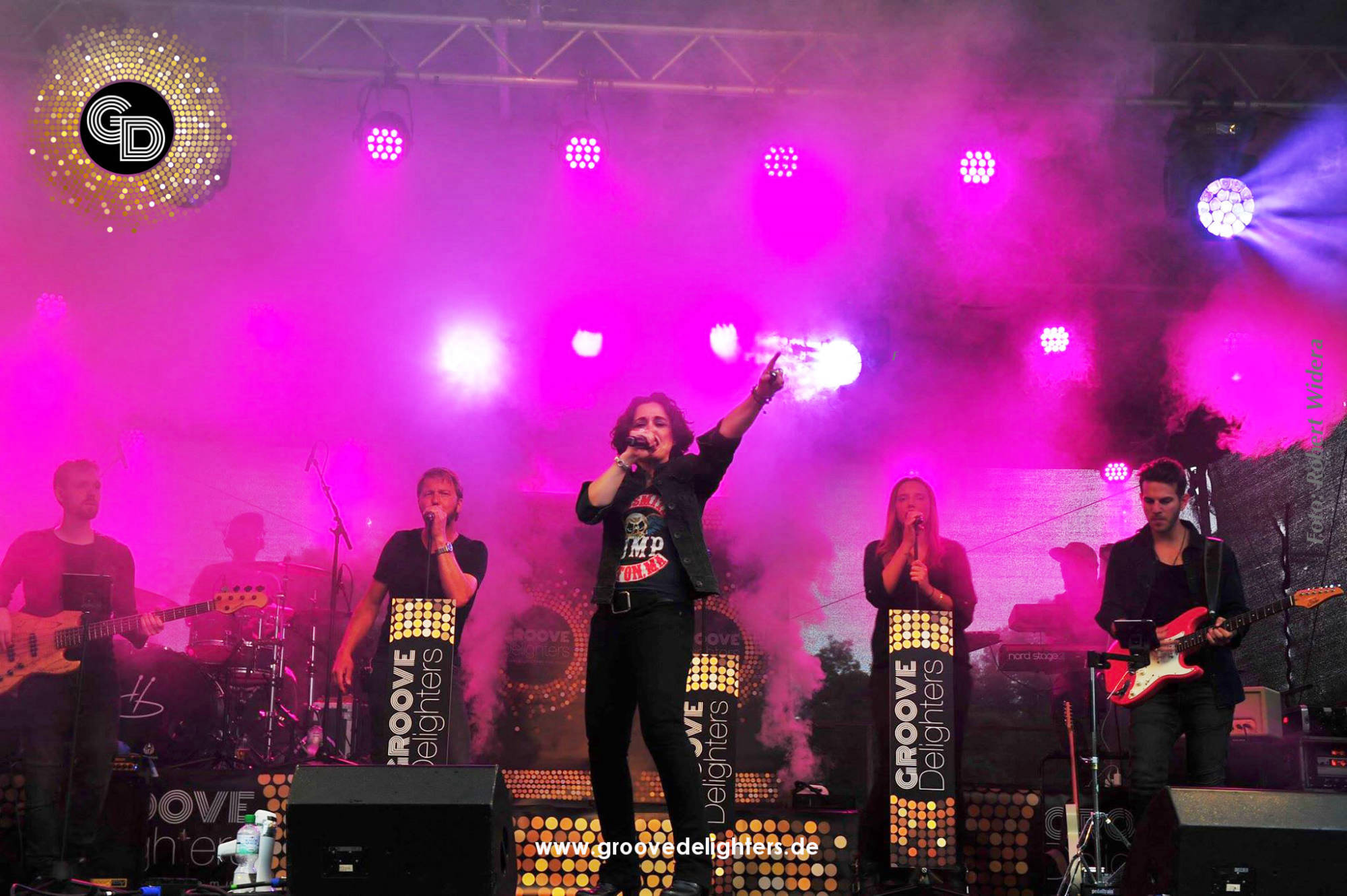 Sylvia Gonzalez Bolivar with GROOVE Delighters in Essen, June 2018