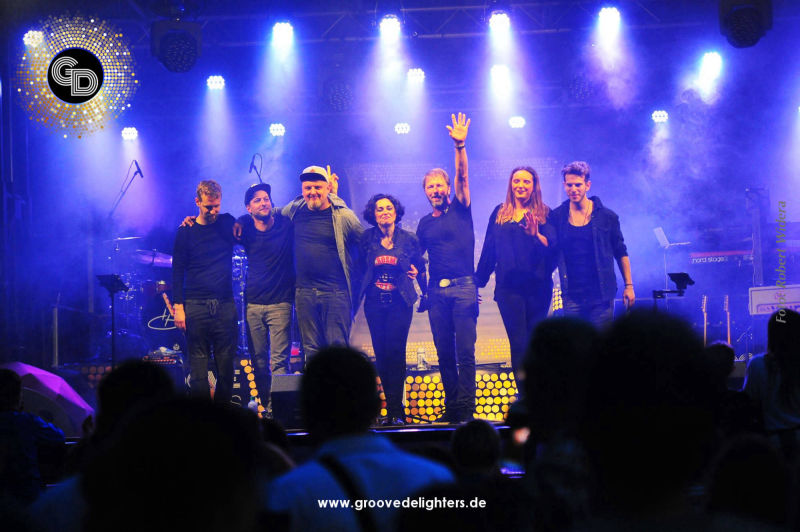 Sylvia Gonzalez Bolivar with GROOVE Delighters in Essen, June 2018